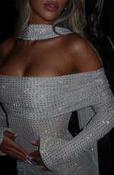 Abito Maxi Cyprus in Tono Nudo