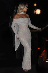 Abito Maxi Cyprus in Tono Nudo