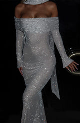 Abito Maxi Cyprus in Tono Nudo