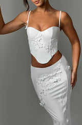 Top Donna Bianco Dalary