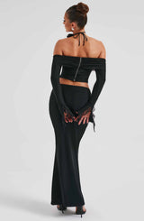 Gonna Maxi Deema Nera - Eleganza e Stile per Ogni Occasione