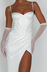 Abito da Sera di Lusso in Avo Avorio