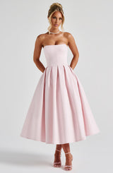 Abito da donna Edith Midi Rosa