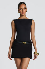 Edna Mini Skirt - Black