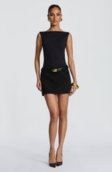 Edna Mini Skirt - Black