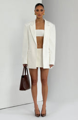 Edna Mini Skirt - Ivory