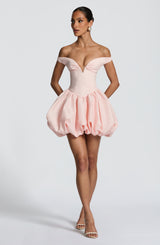 Eileen Mini Dress - Blush