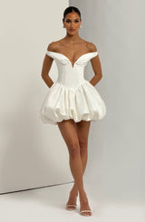 Eileen Mini Dress - Ivory