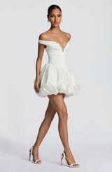 Eileen Mini Dress - Ivory