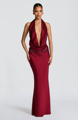 Eleni Bodysuit - Burgundy