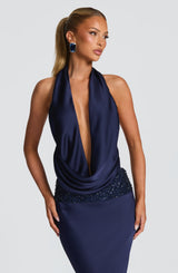 Eleni Bodysuit - Navy