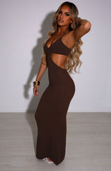 Abito Maxi Elianna Cioccolato