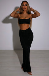 Gonna Maxi Eloise Nero