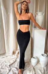 Gonna Maxi Eloise Nero