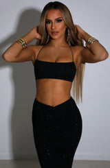 Top Eloise Nero Esclusivo