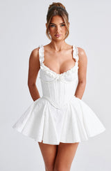 Abito da Spiaggia Elva in Avorio