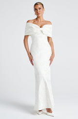 Abito Maxi Emberly - Avorio