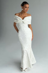 Abito Maxi Emberly - Avorio