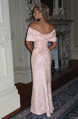 Abito Maxi Rosa Pesca