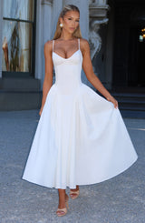 Abito Midi Emerson in Avorio