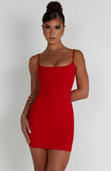 Vestito Estee Mini Rosso