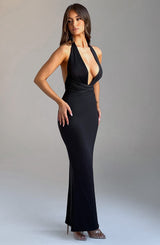 Abito Evangeline Maxi Nero