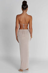 Gonna Fifi Maxi Champagne