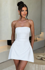 Abito Fleur Mini - Avorio