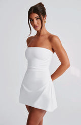 Abito Fleur Mini - Avorio