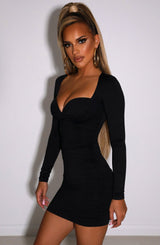 Abito Mini Francesca Nero