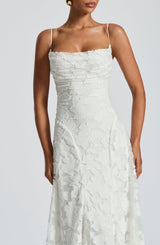 Abito Maxi Francis -Avorio