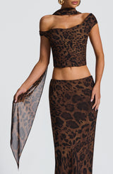 Freda Scarf - Leopard Print
