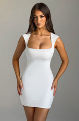 Abito Mini Frida in Avorio