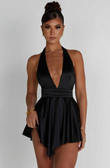 Abito da spiaggia Gaia nero