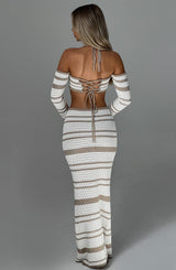 Gonna Maxi Georgia Beige