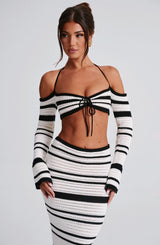 Top Georgia Nero/Bianco