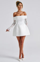 Abito Mini Georgianna Avorio