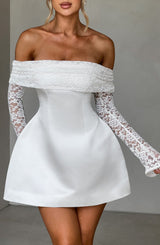 Abito Mini Georgianna Avorio