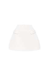 Gonna Skort Avorio Donna
