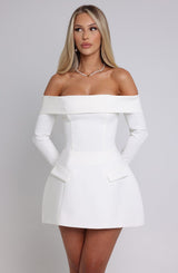 Gonna Skort Avorio Donna