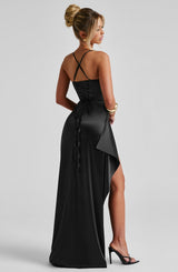 Abito Maxi Elegante Nero