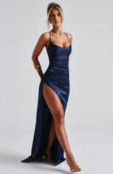 Abito Maxi Blu Notte