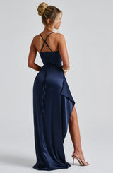 Abito Maxi Blu Notte