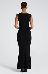 Abito Maxi Elegante Nero
