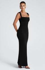 Abito Maxi Elegante Nero