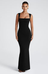 Abito Maxi Elegante Nero