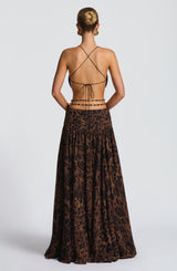 Essenza Maxi Dress - Leopard Print