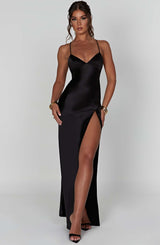 Abito Maxi Isobel Nero