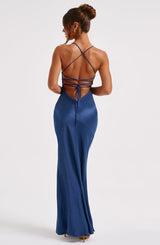 Abito Maxi Isobel Blu