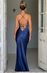 Abito Maxi Isobel Blu